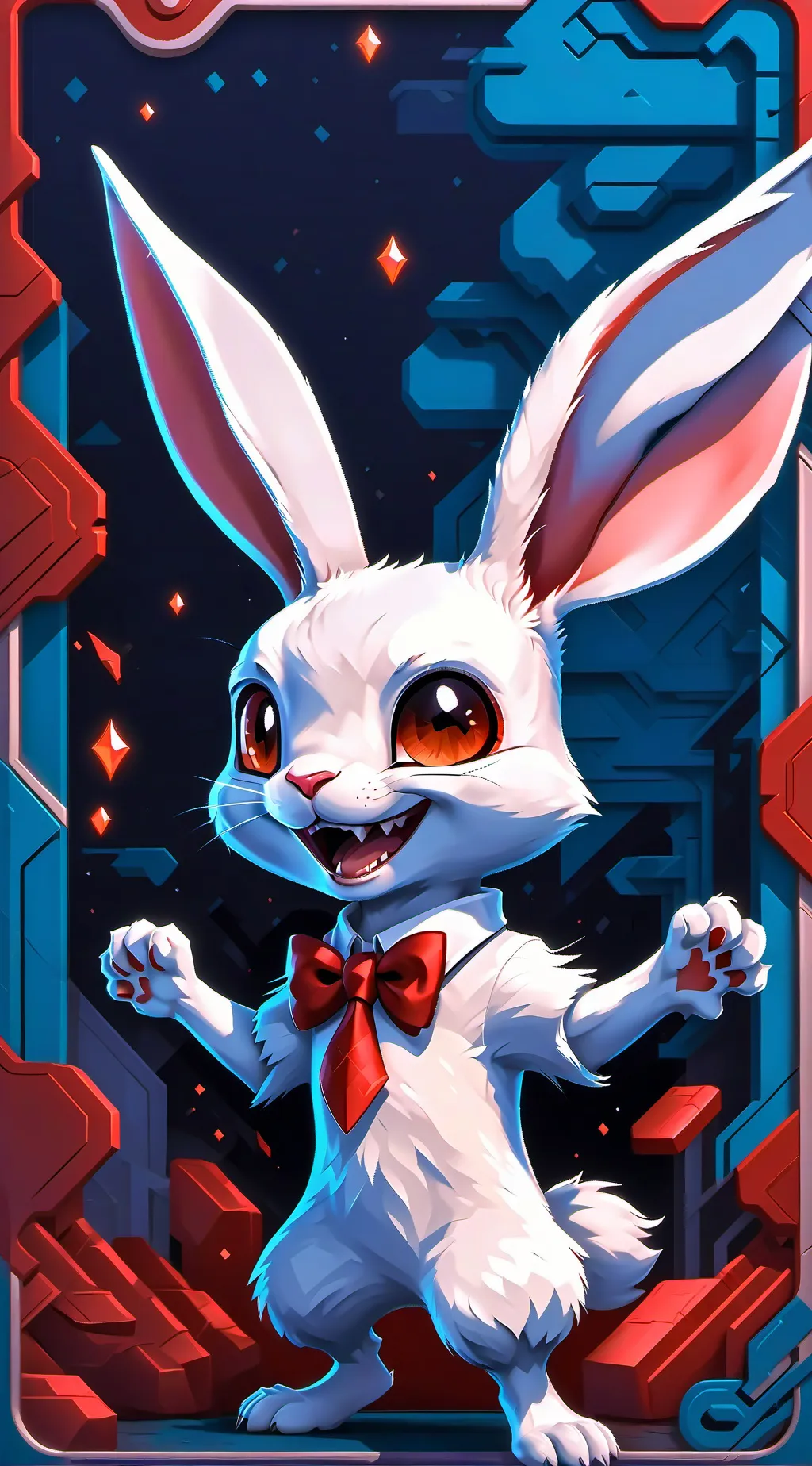 ai character: Max 🐇 background