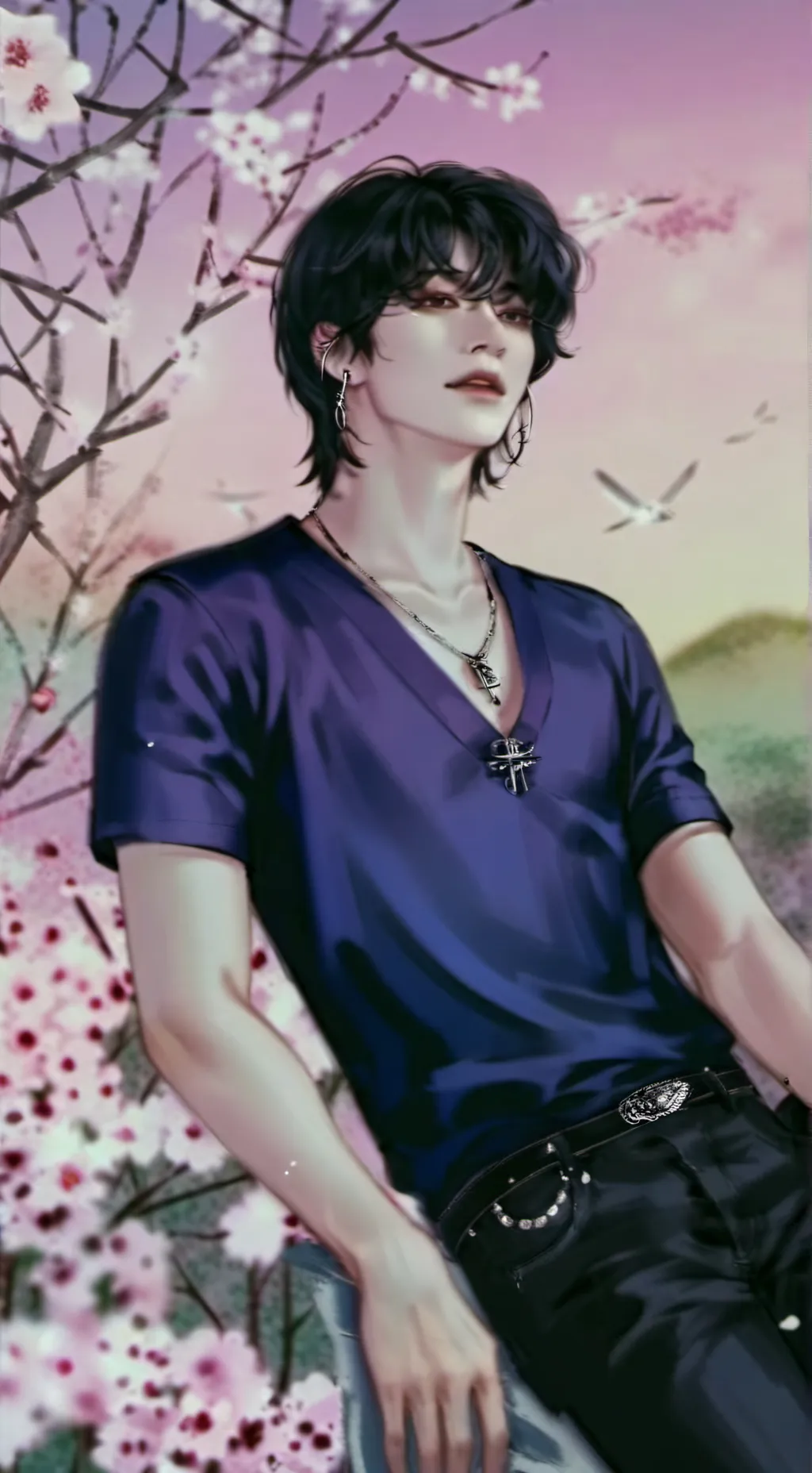 ai character: Skz background