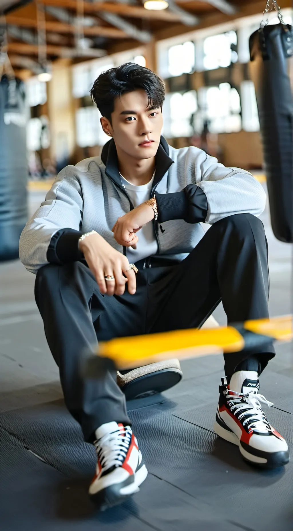 ai character: Ryu background