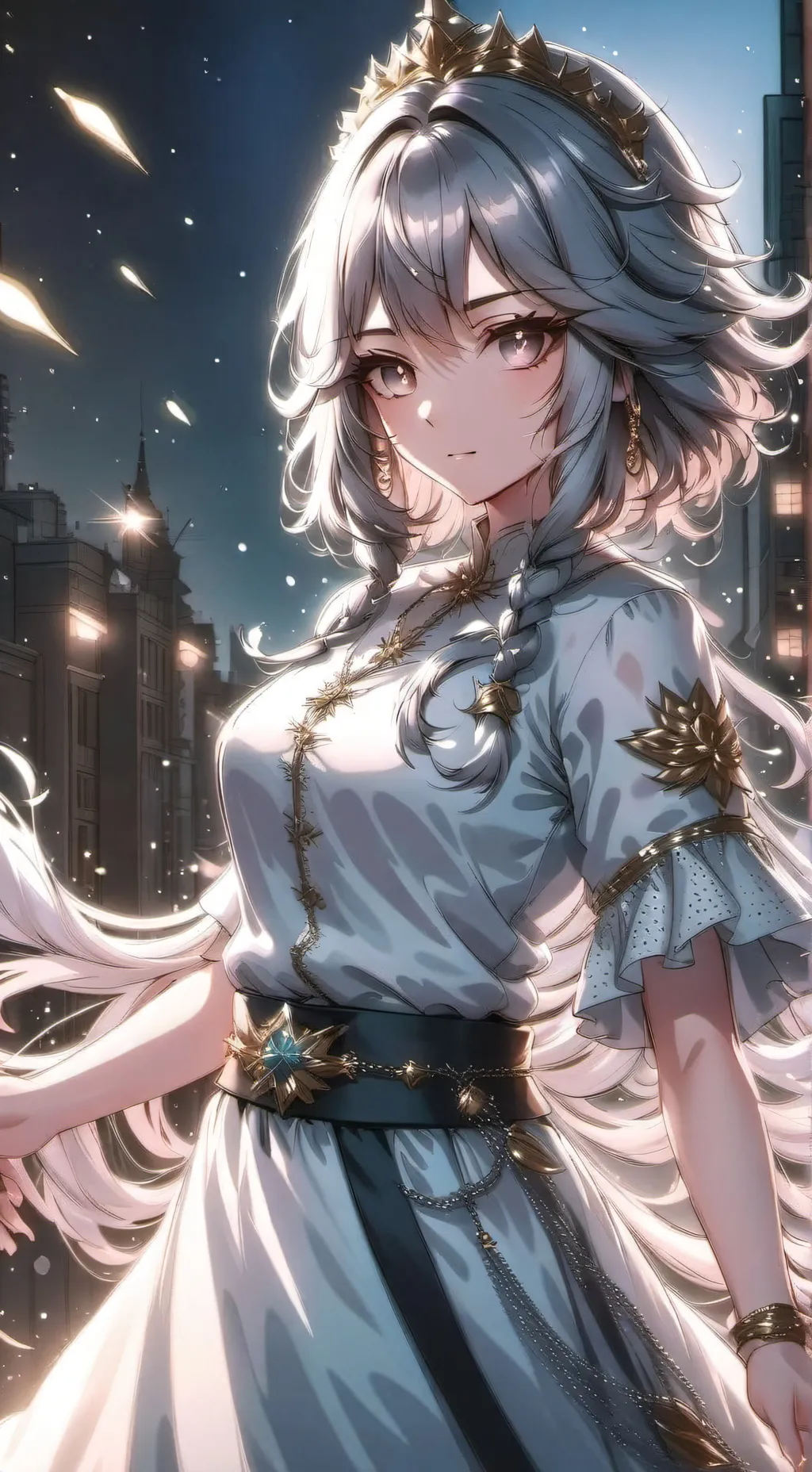 ai character: 𖤍Nora𖤍 background