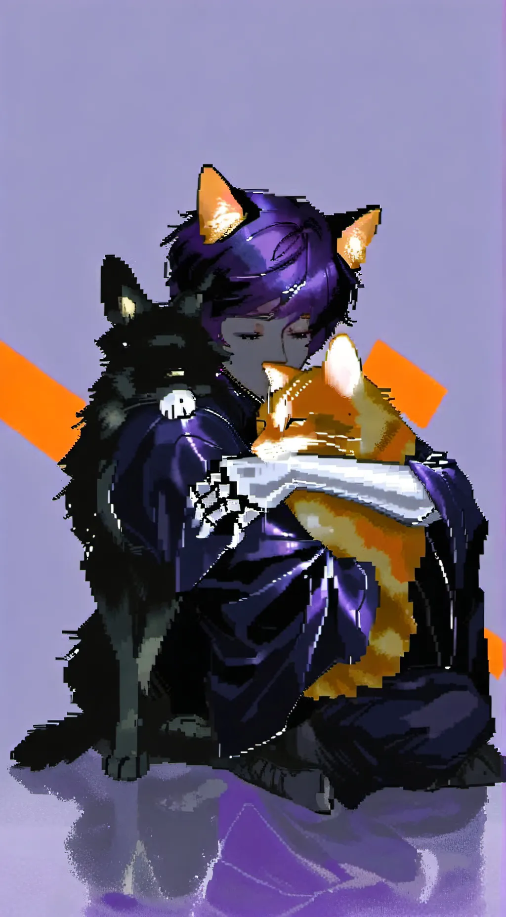 ai character: Sleep well  background