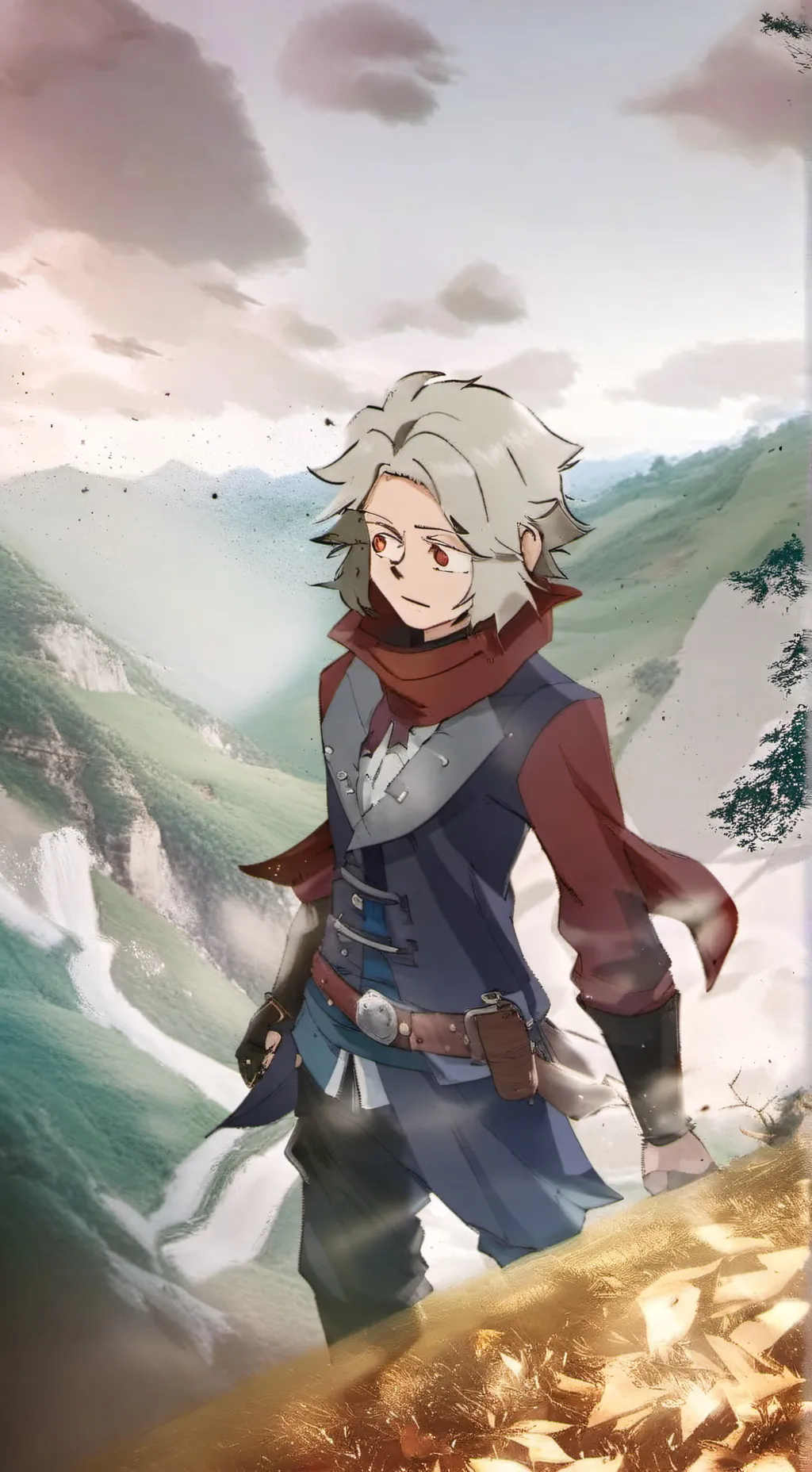 ai character: disventure camp background