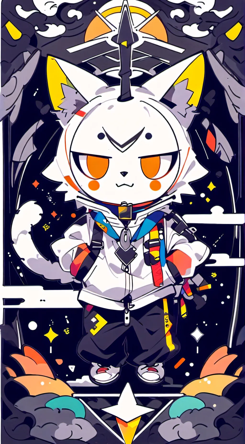 ai character: Eli  background