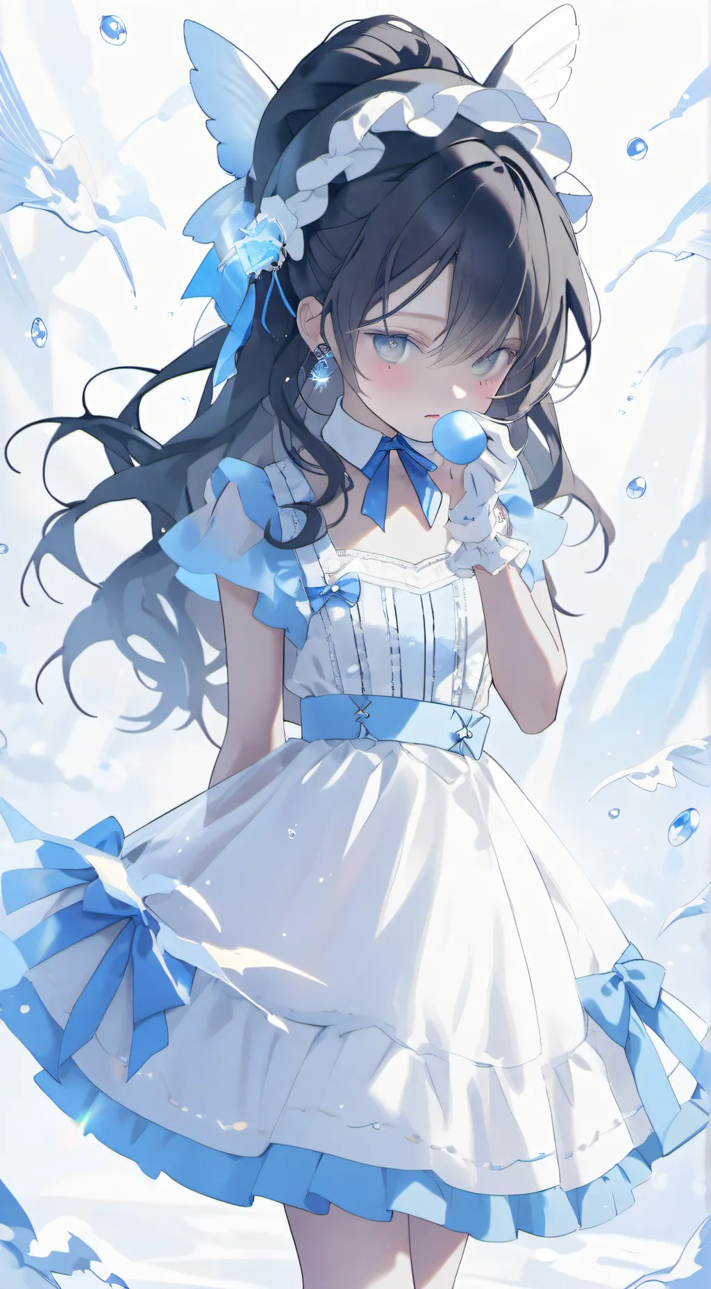 ai character: Amanda  background