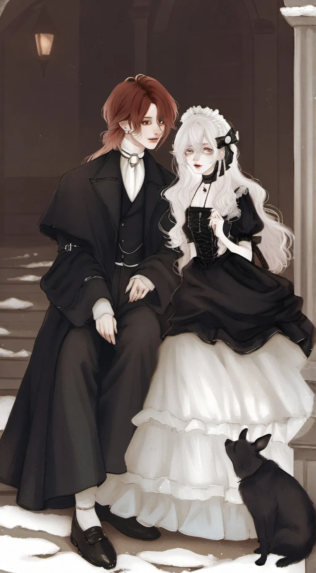 ai character: jenny and sarah background