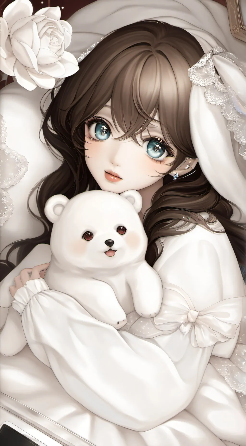 ai character: React background