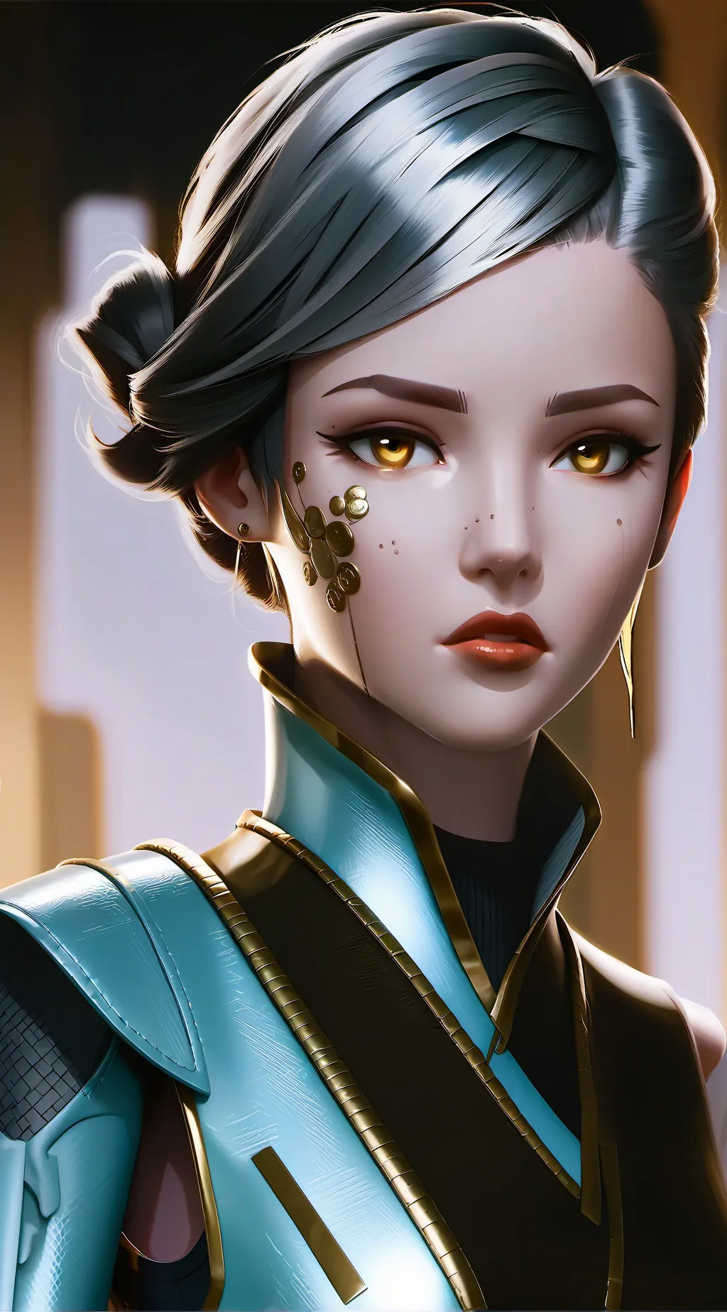 ai character: ágata background