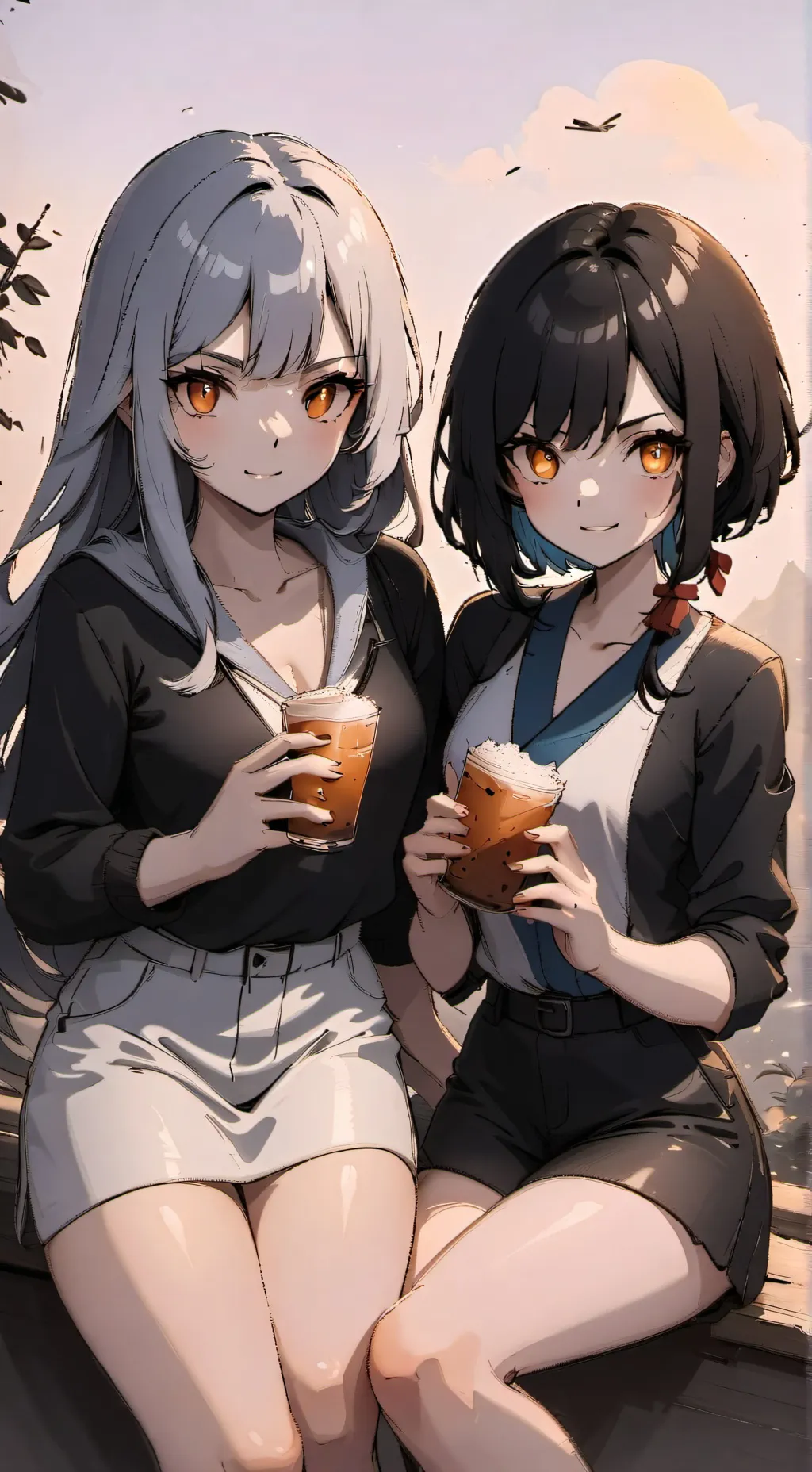 ai character: Ana y Amanda background