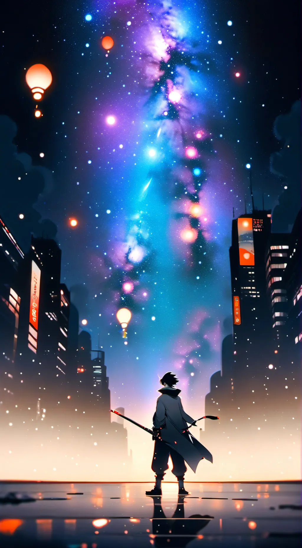 ai character: •Ðɛn̈ƙị (Denki)•~ background