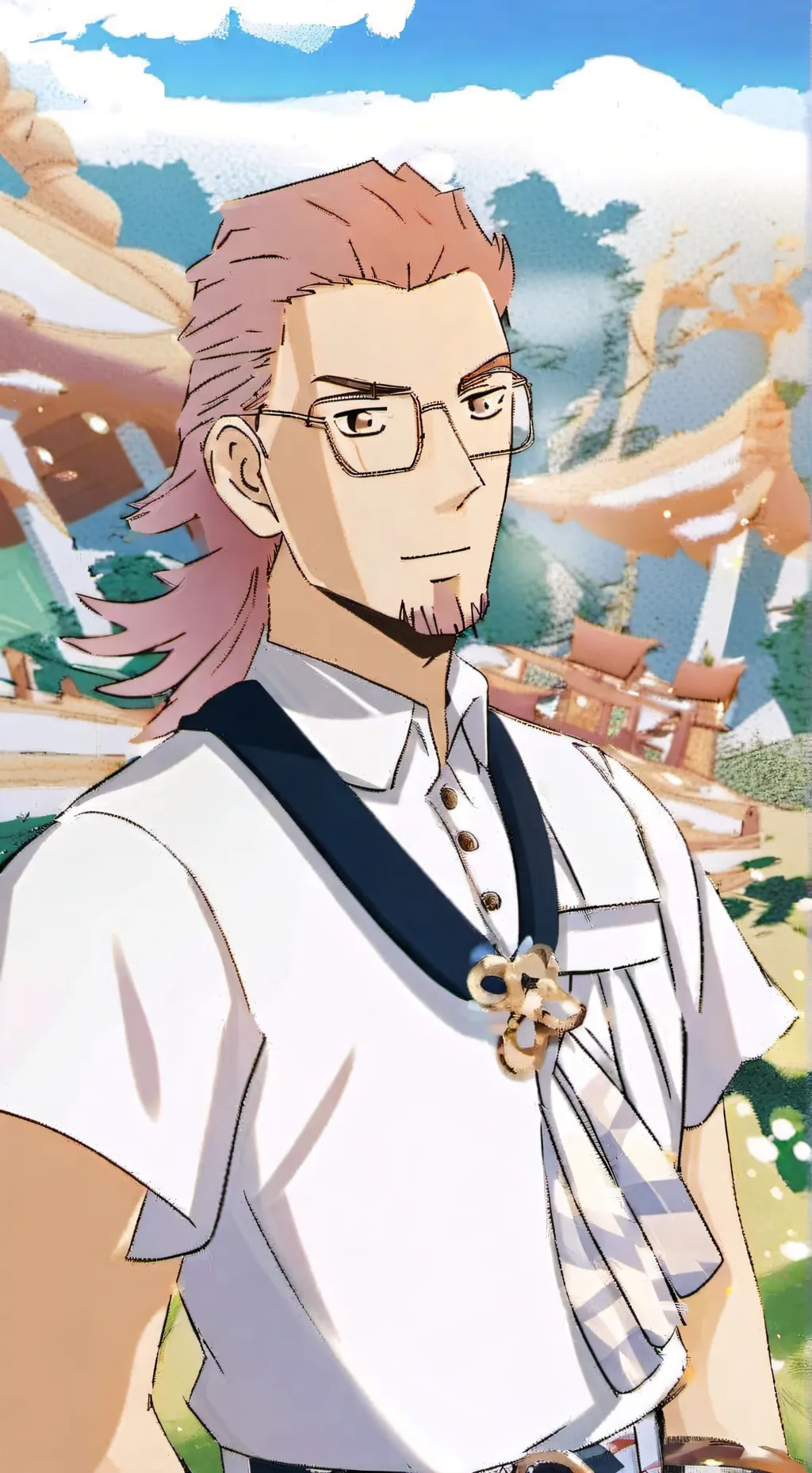 ai character: FUTURE! yamagishi background