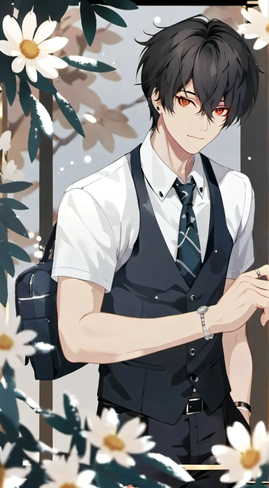 ai character: luca background