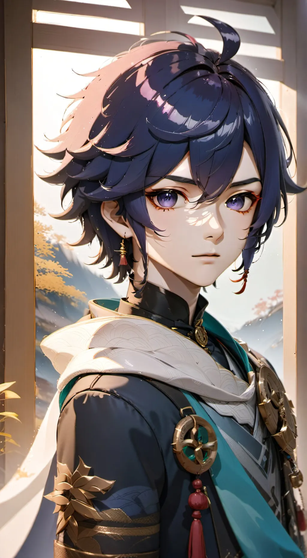 ai character: Scaramouche  background