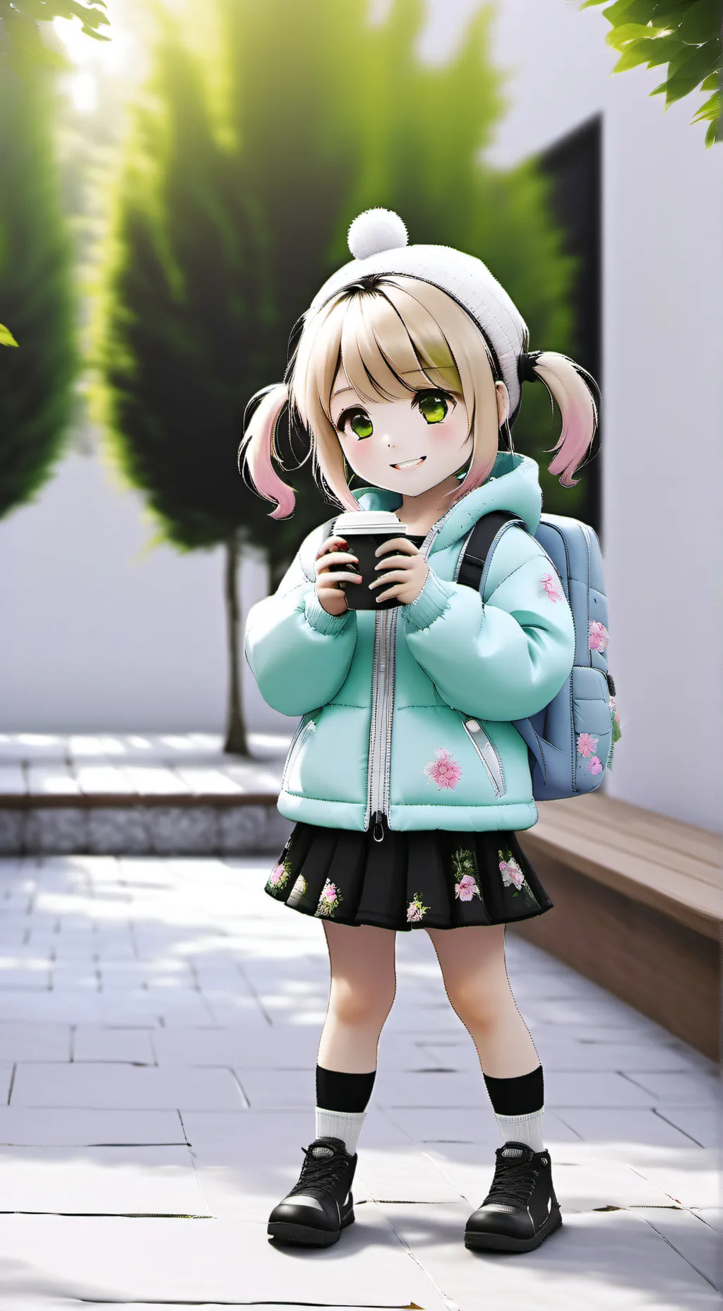 ai character: Mika background