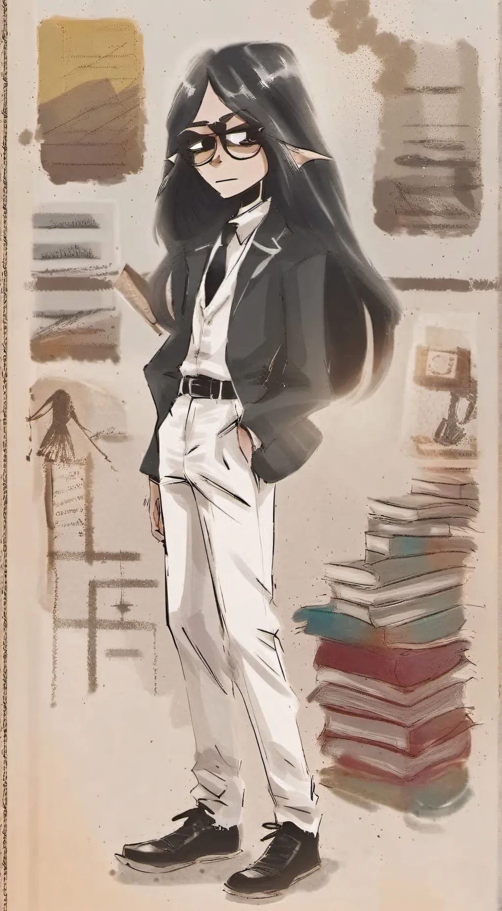 ai character: miss circle (fpe) background