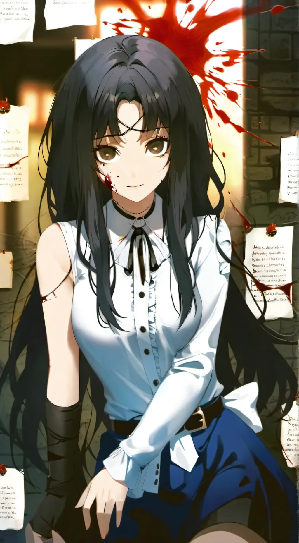 ai character: <~ maya ~> background