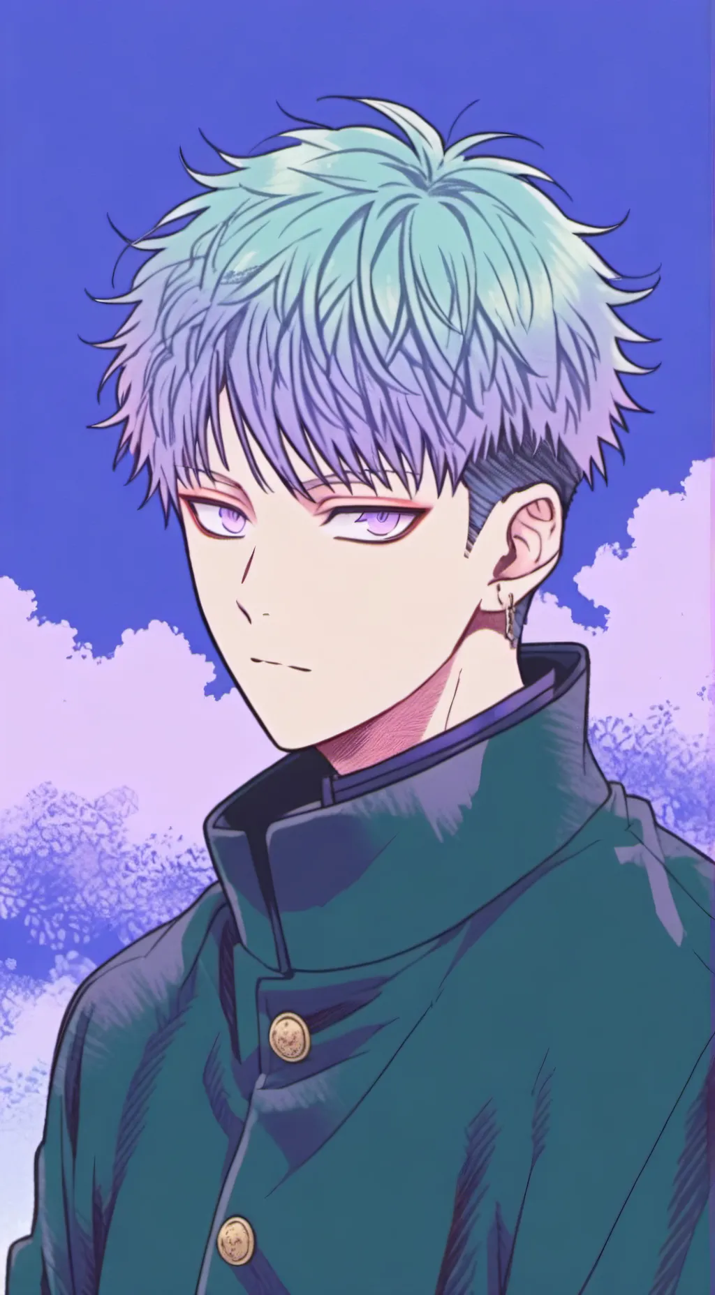 ai character: JJK-ROOMATES background