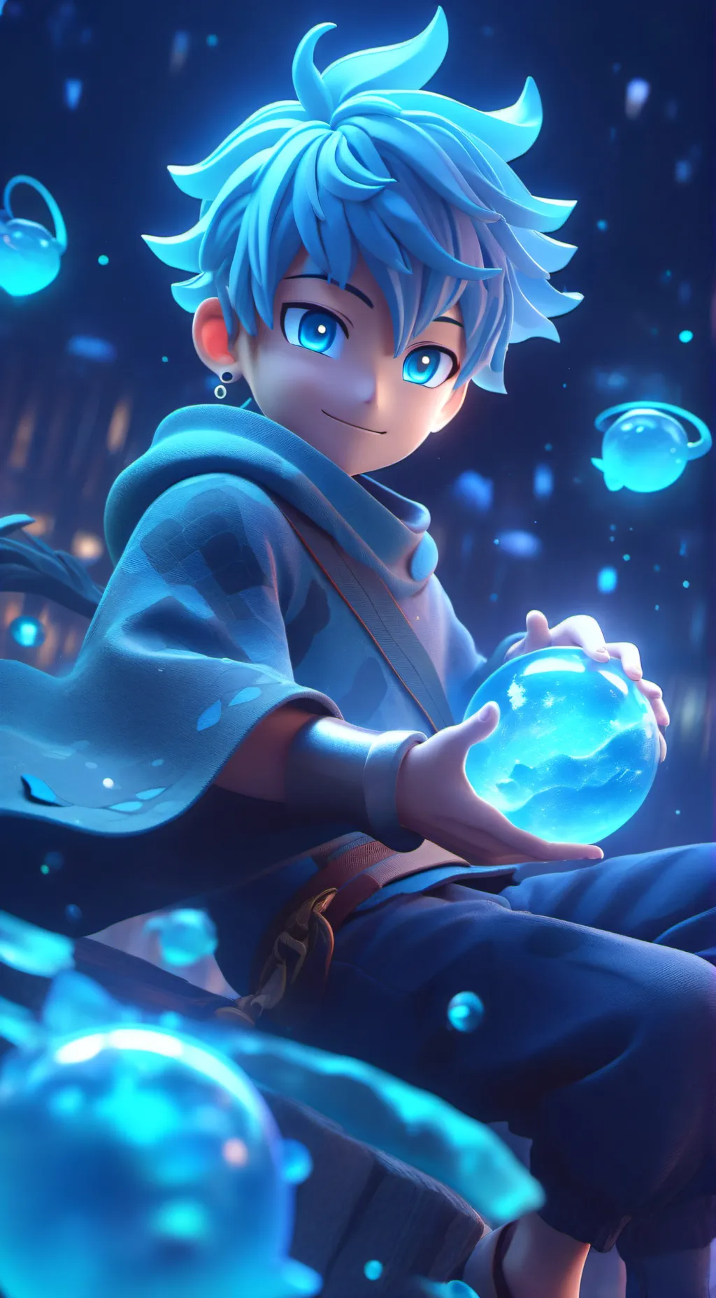 ai character: seu nascimento ❤️ background