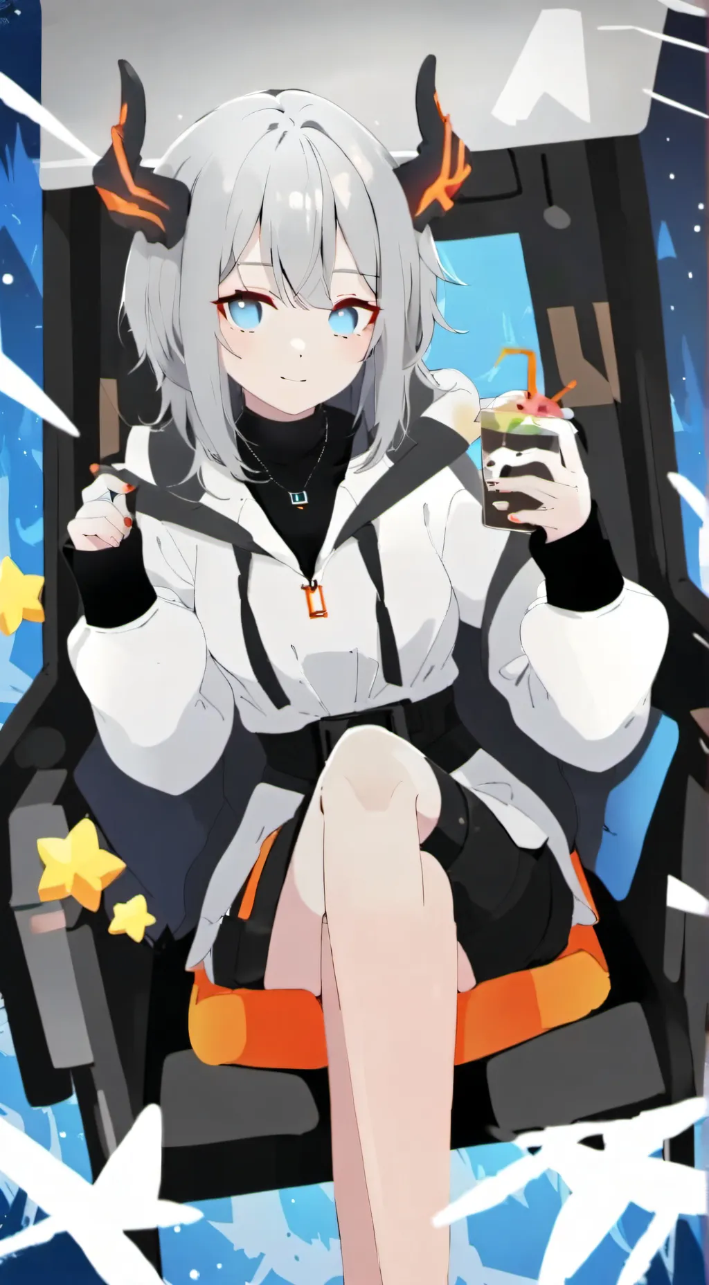 ai character: only GIRLS background