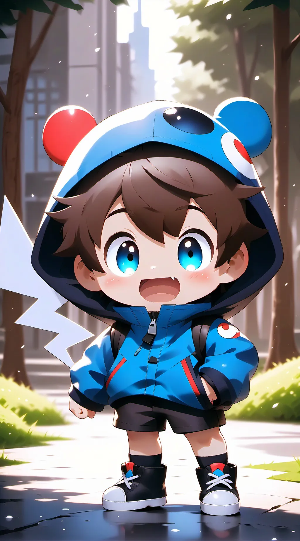 ai character: mha+maldiciones background