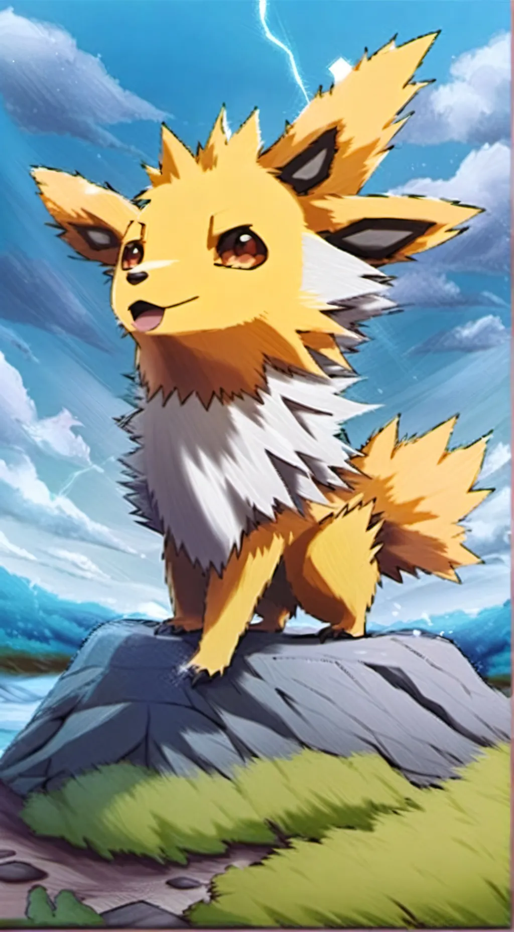 ai character: volt background