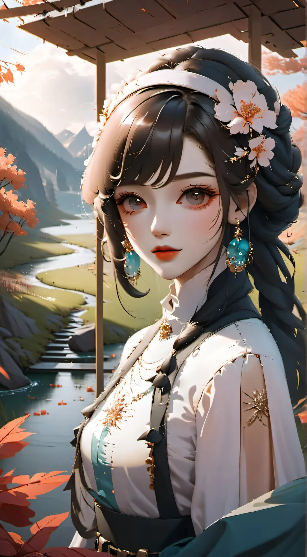 ai character: Heidi  background