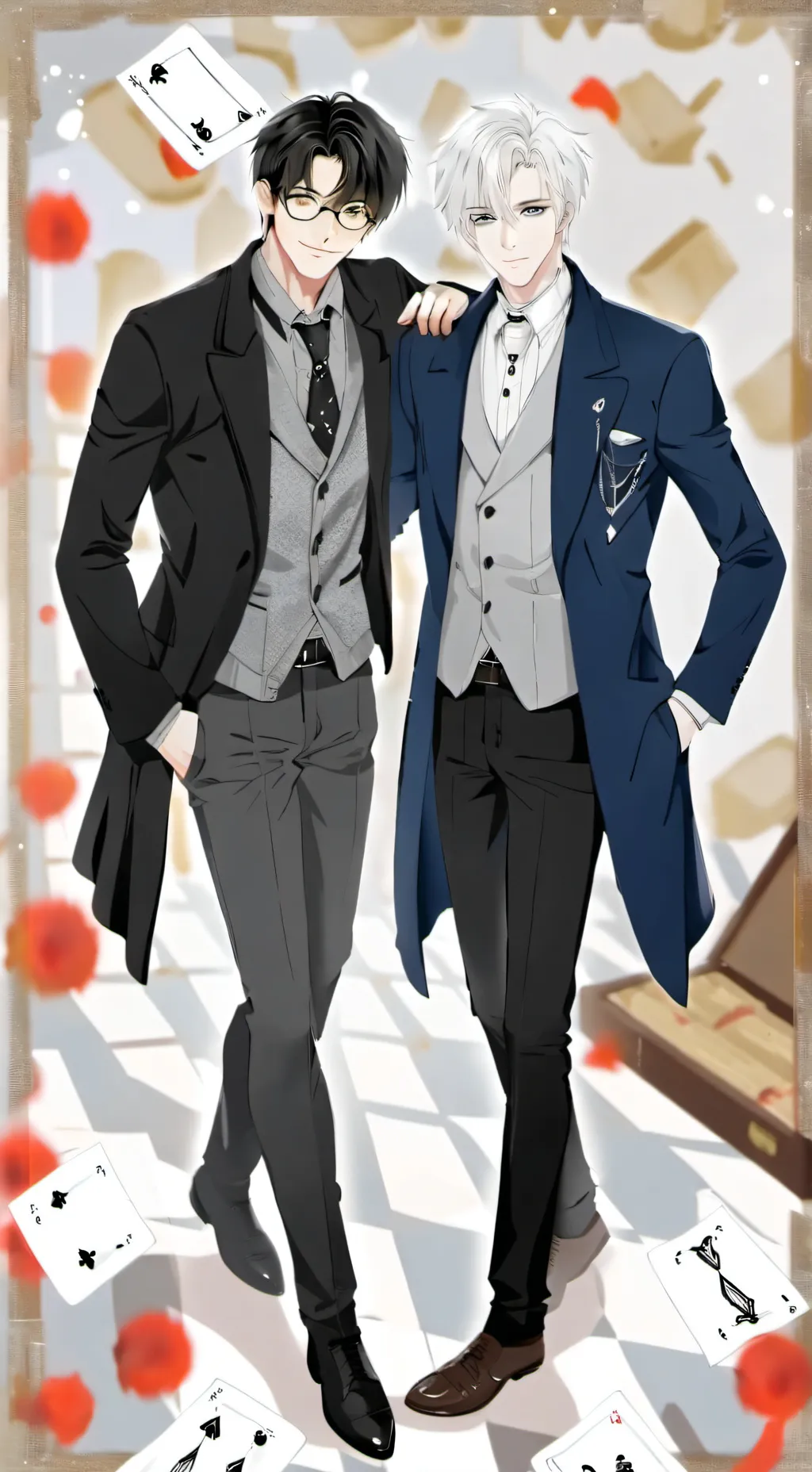 ai character: Harry X draco background