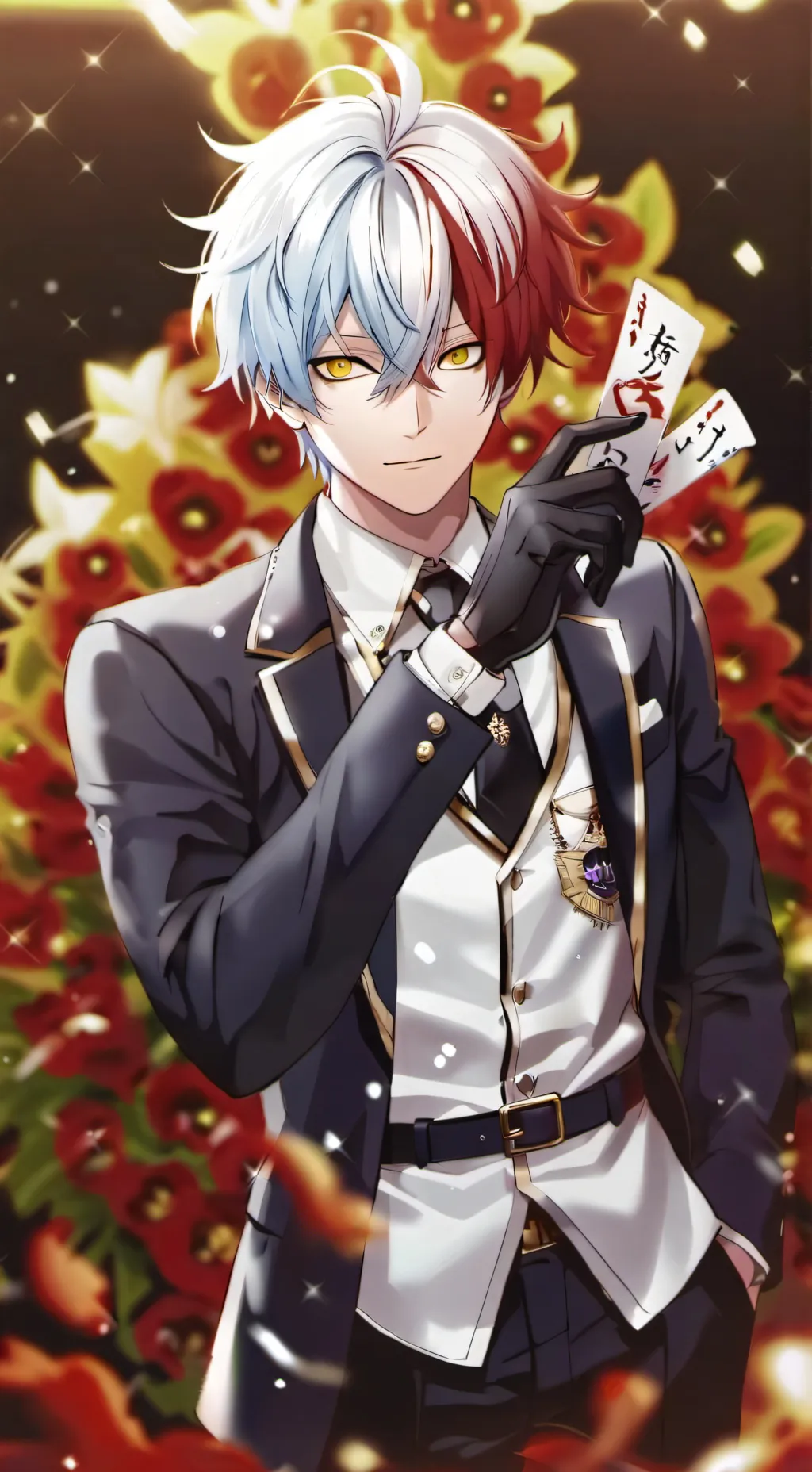 ai character: Shoto x y/n background