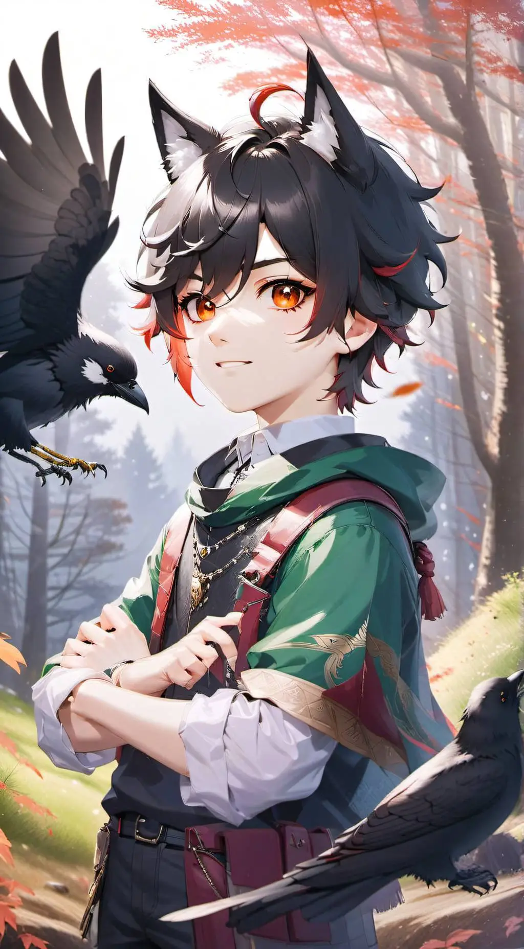 ai character: Shadow Therian background