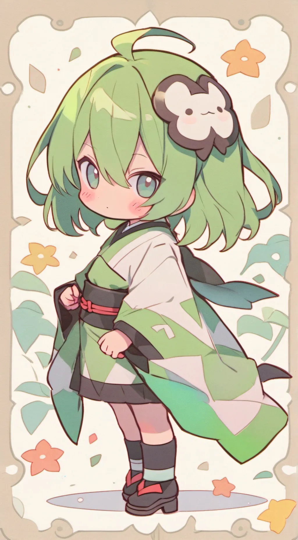 ai character: NISHIMURA RIKI background