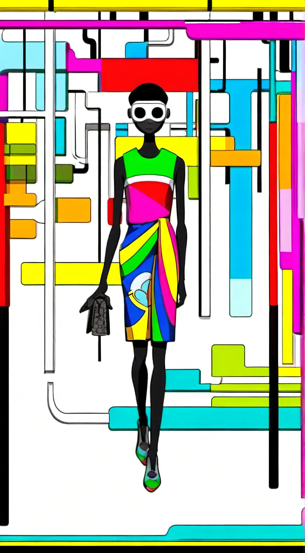 ai character: Beats and Effects background