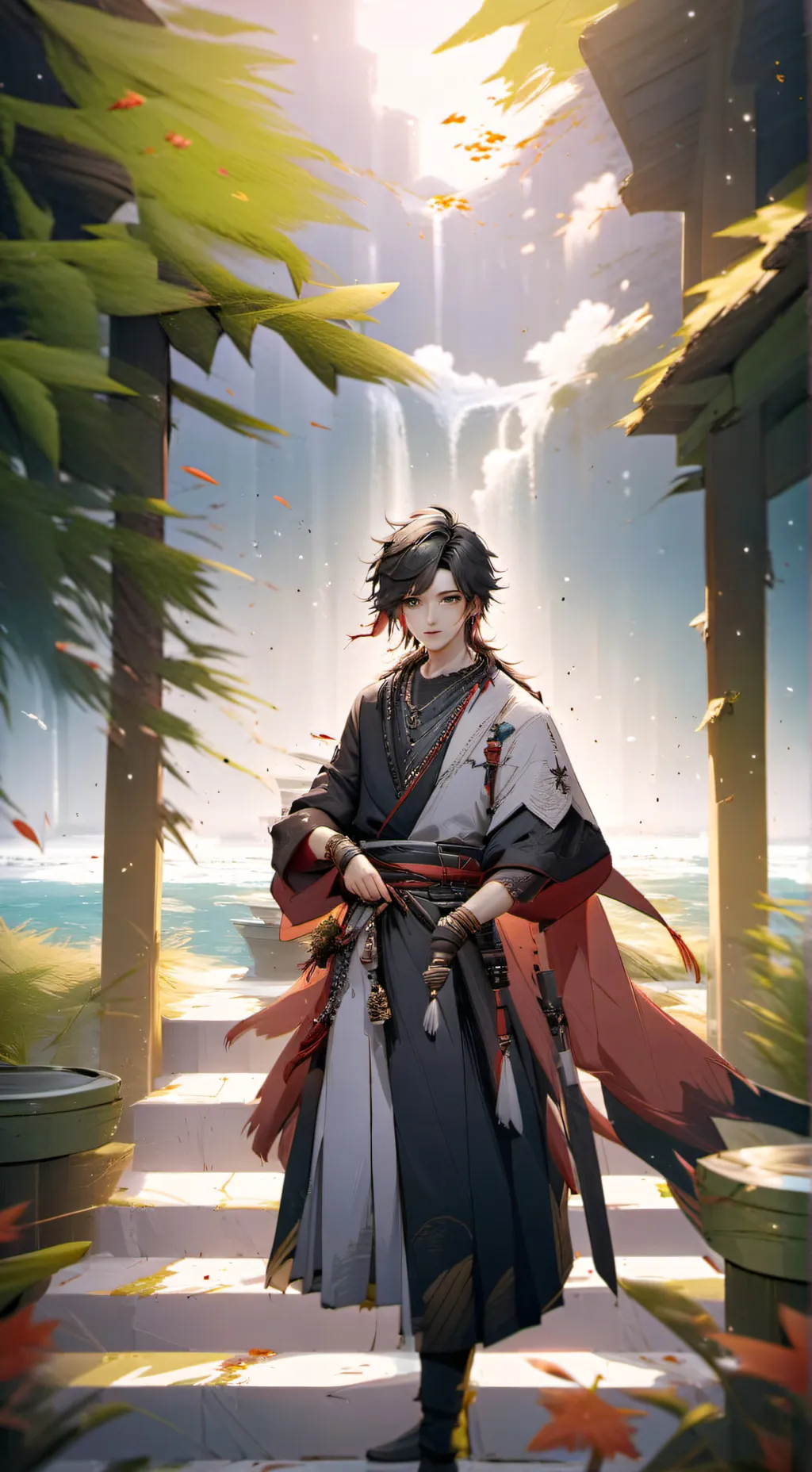 ai character: Leo background