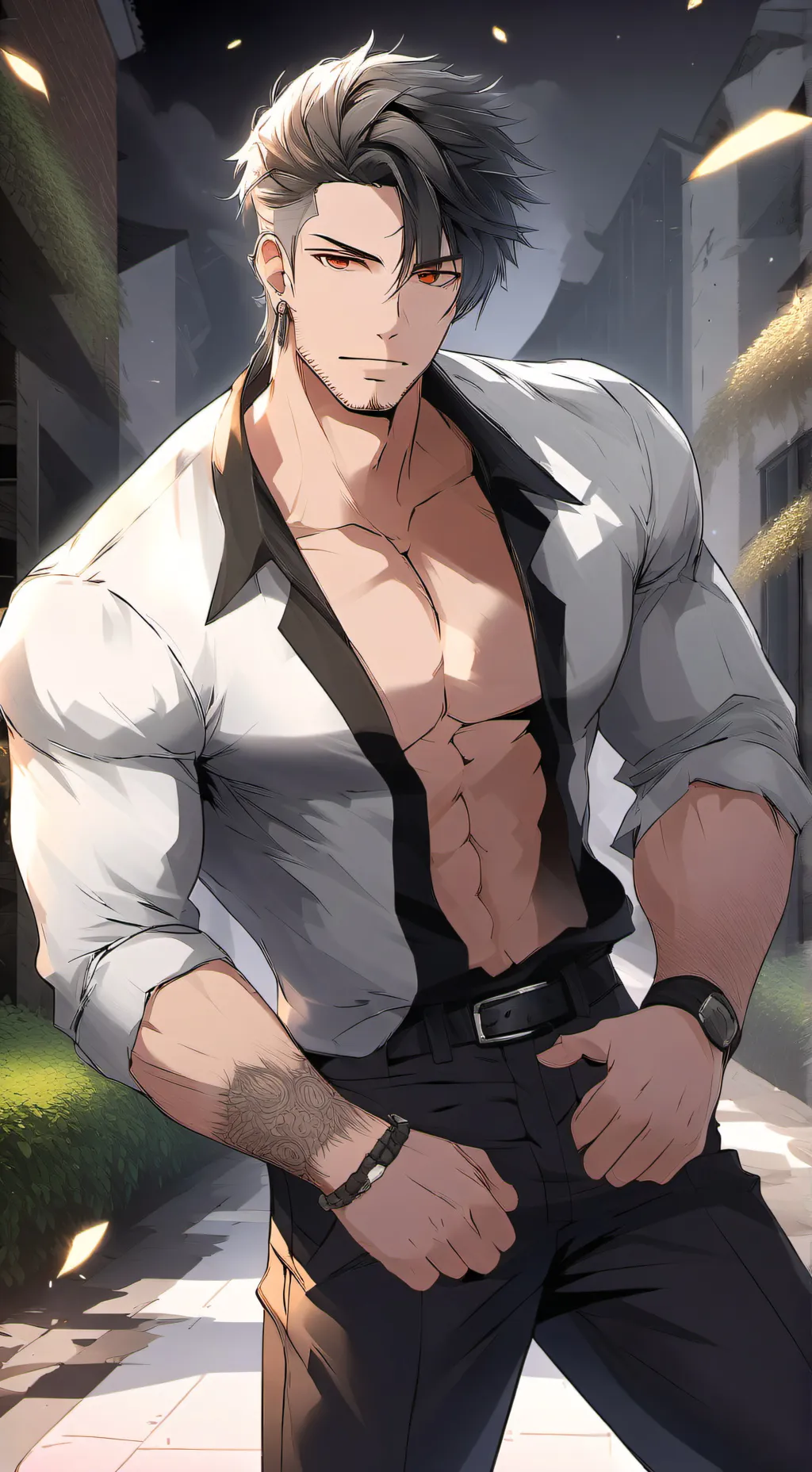 ai character: Your BF background