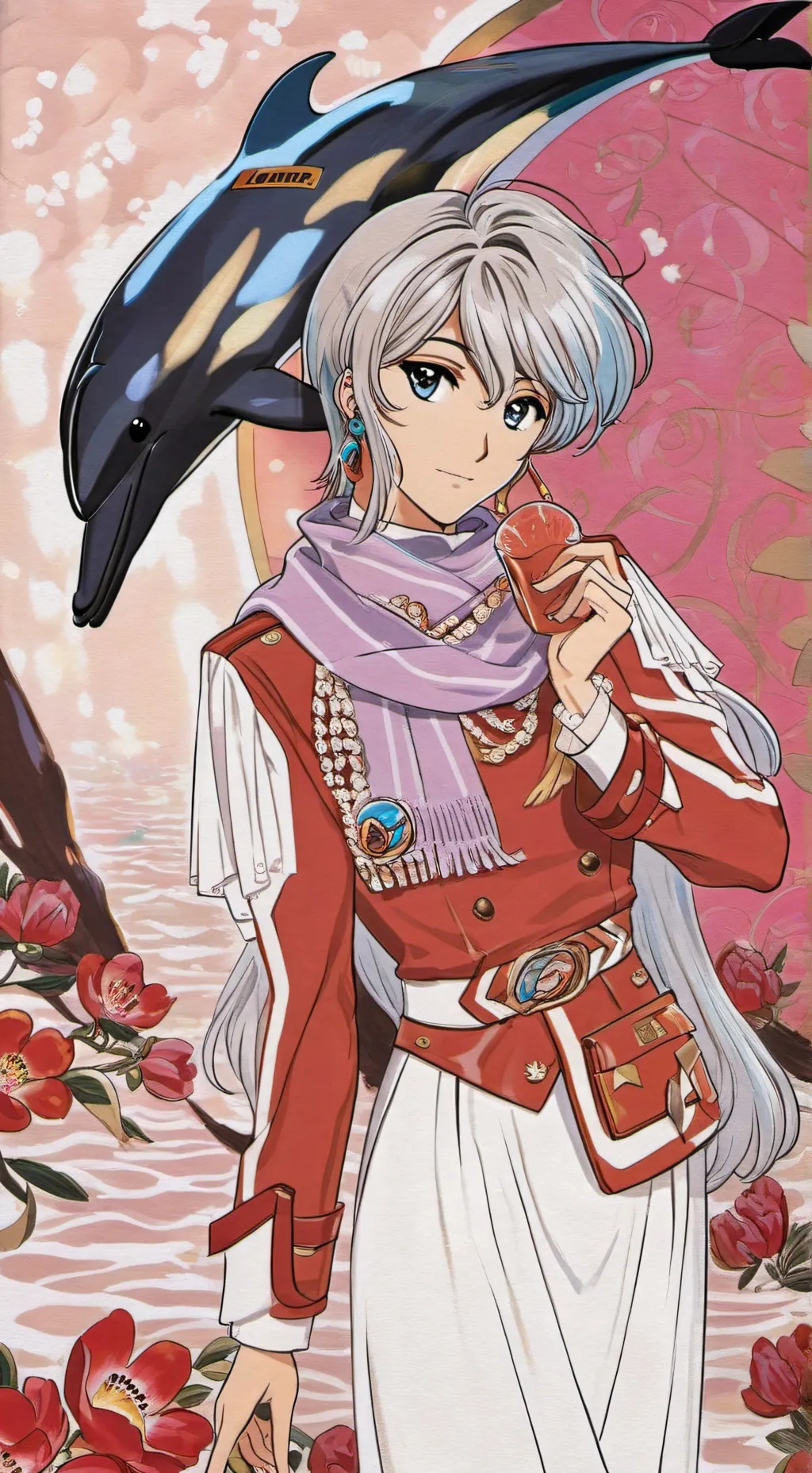 ai character: Bubbles  background