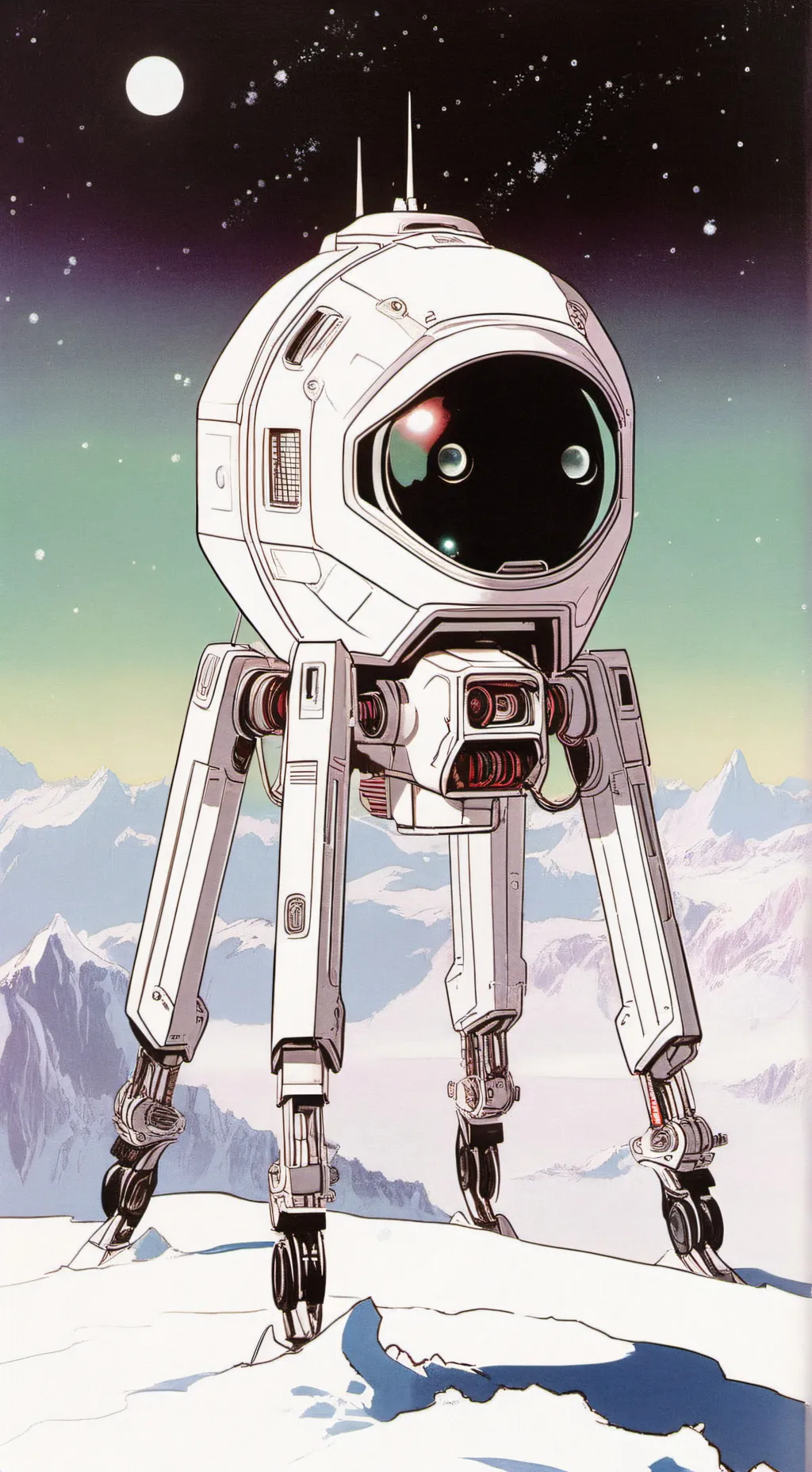 ai character: Murder Drones  background