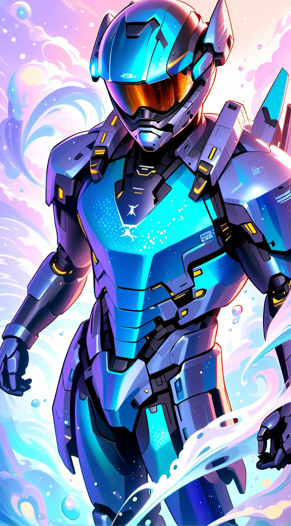 ai character: Mr chef  background