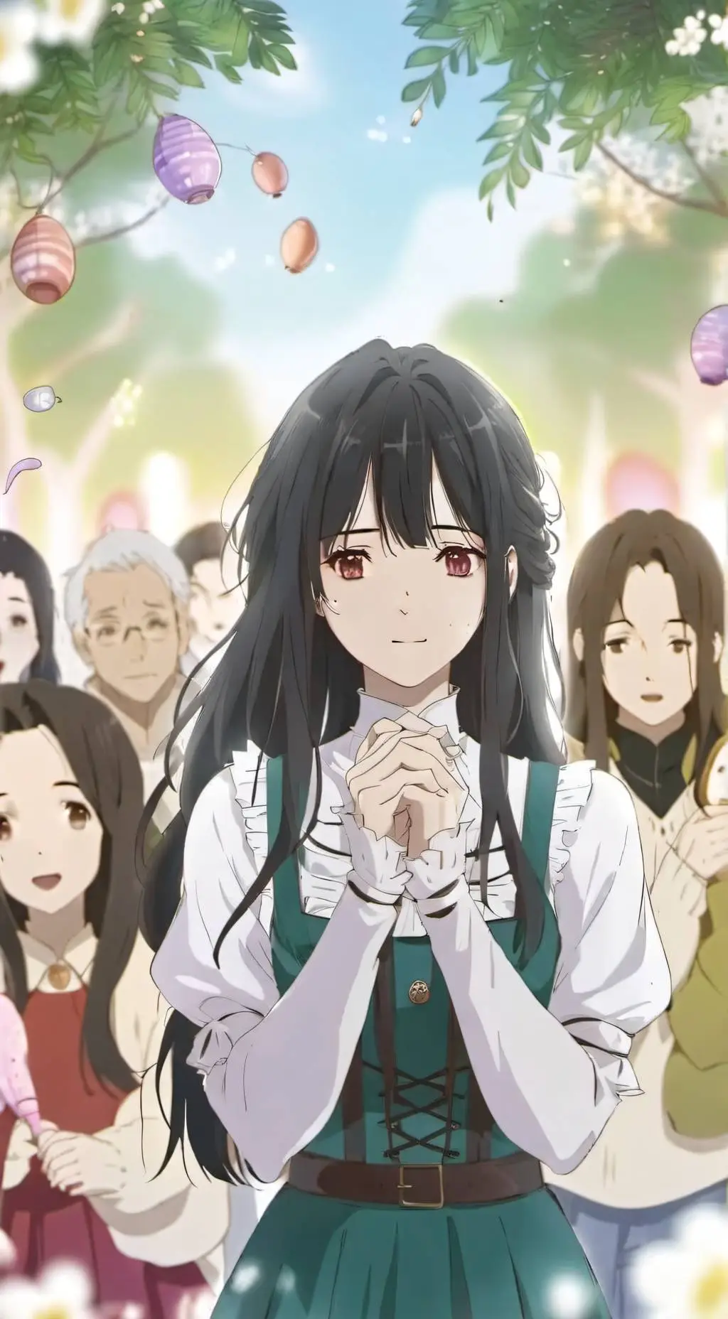 ai character: Lily background