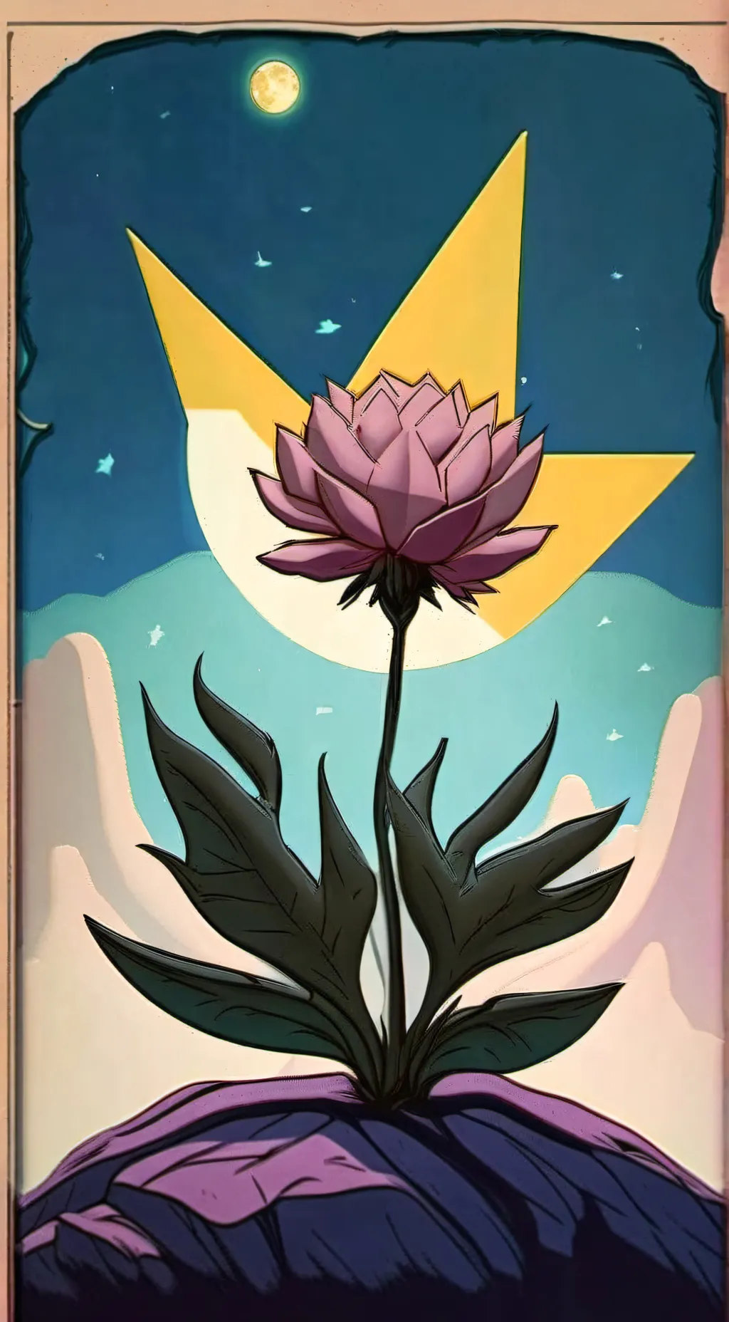 ai character: Moonflower </3 (an background