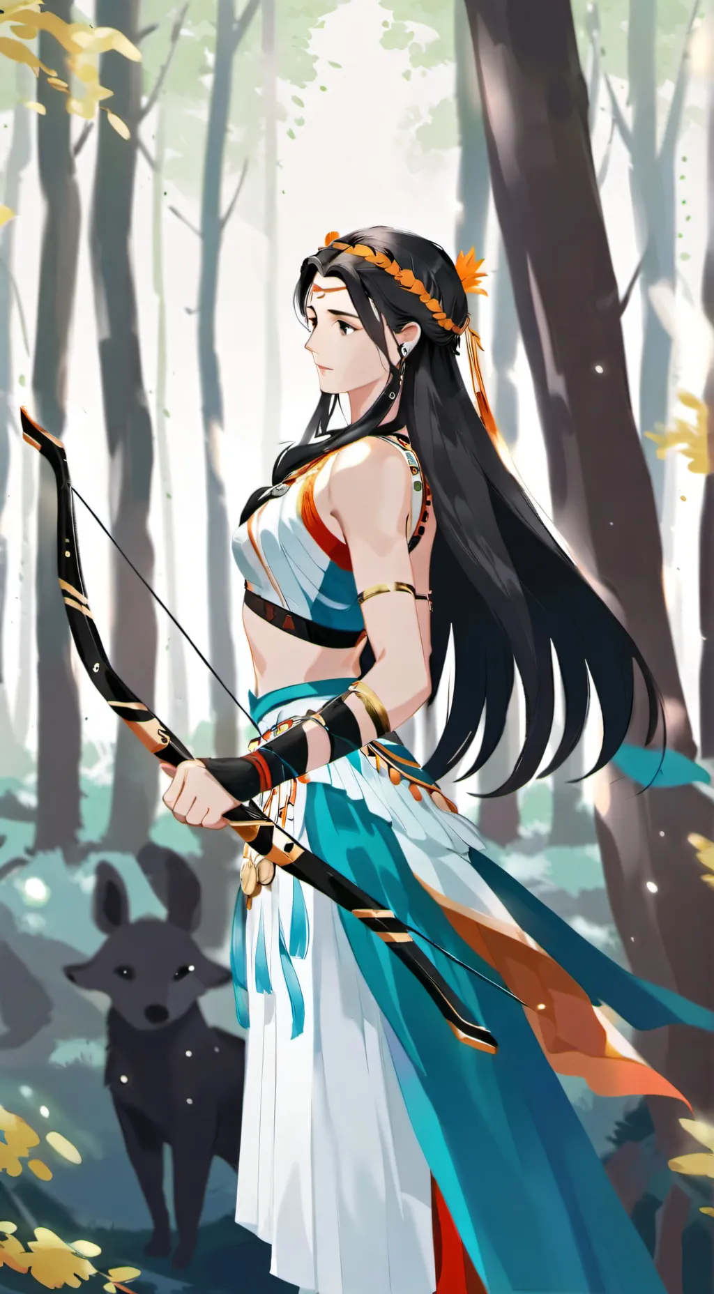 ai character: Artemis background