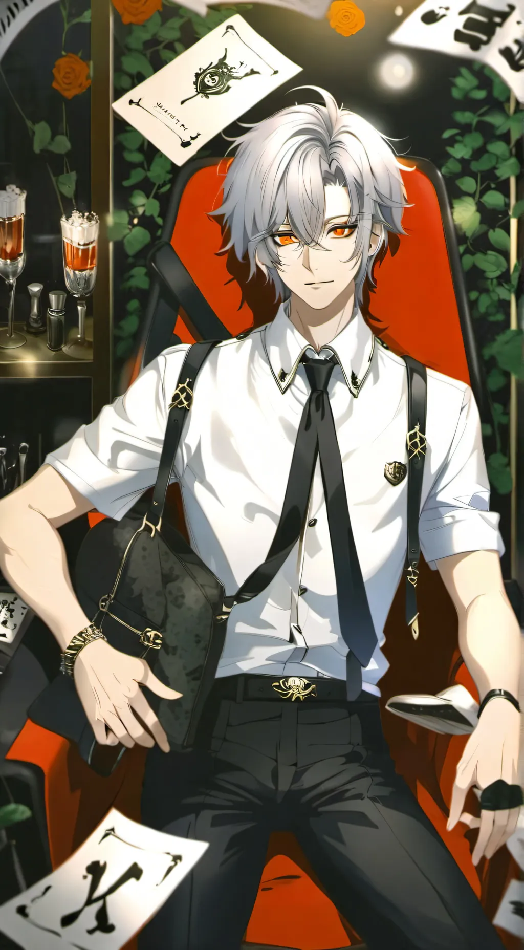 ai character: YouTube background