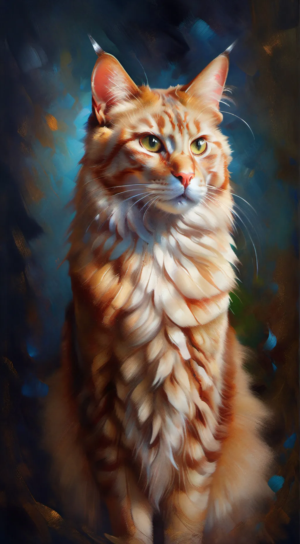 ai character: Uhm GoldenFur??? background