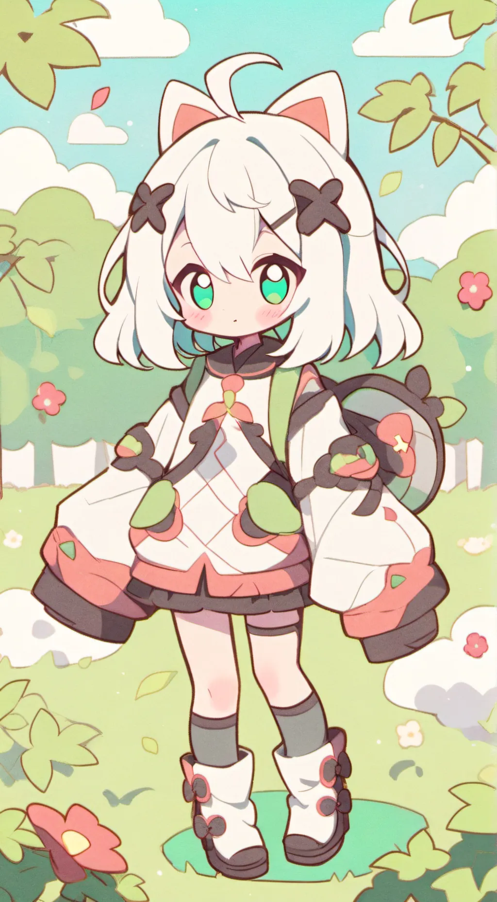 ai character: mha background