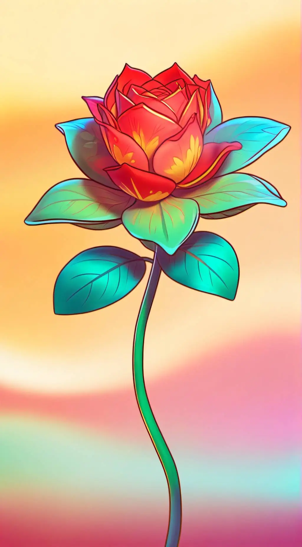 ai character: Dandy's World  background