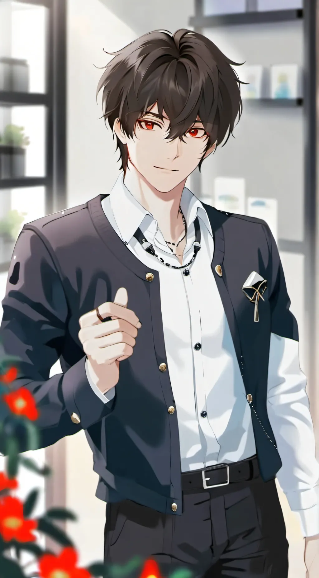 ai character: Kazuki background