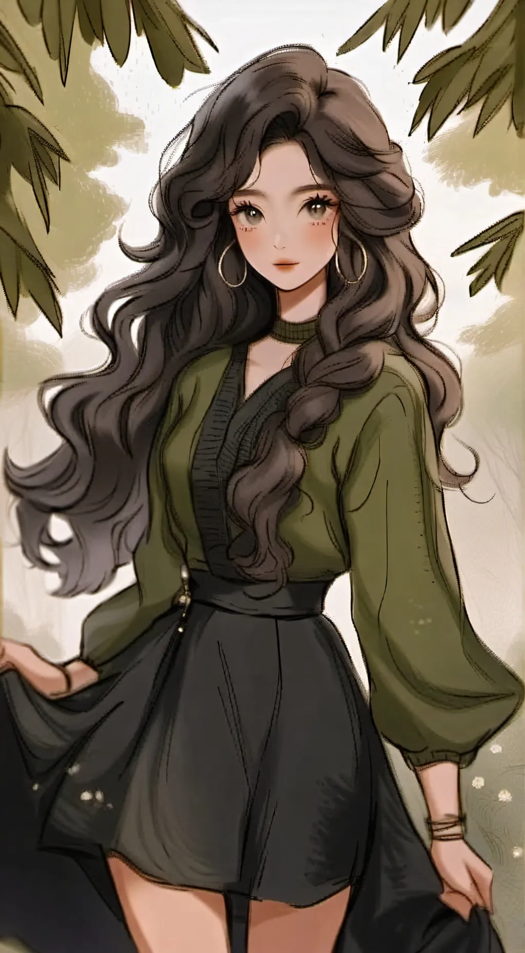 ai character: ~Luna~ background