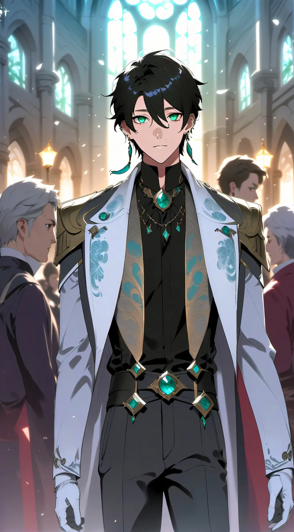 ai character: Prince Max background