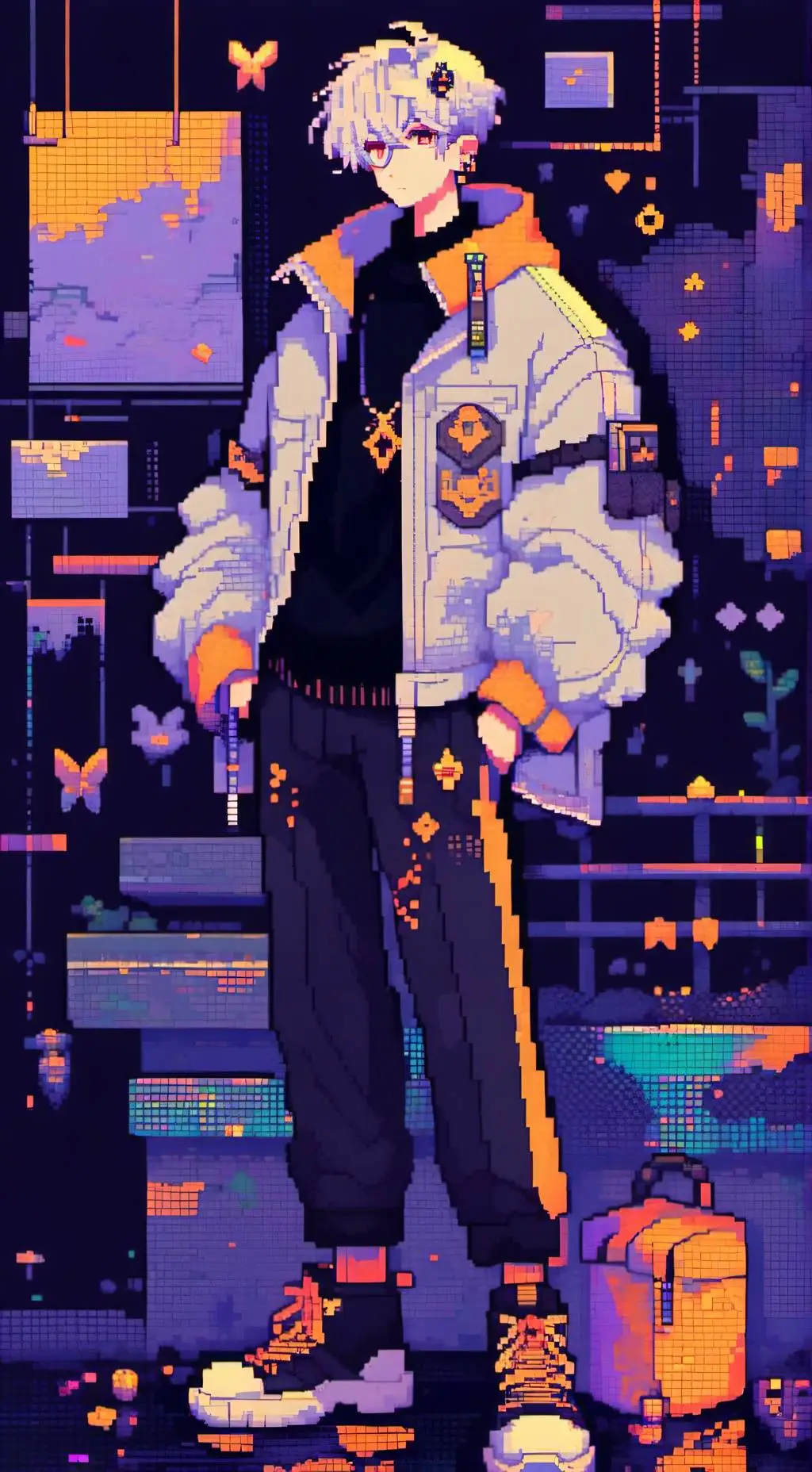 ai character: loopy background