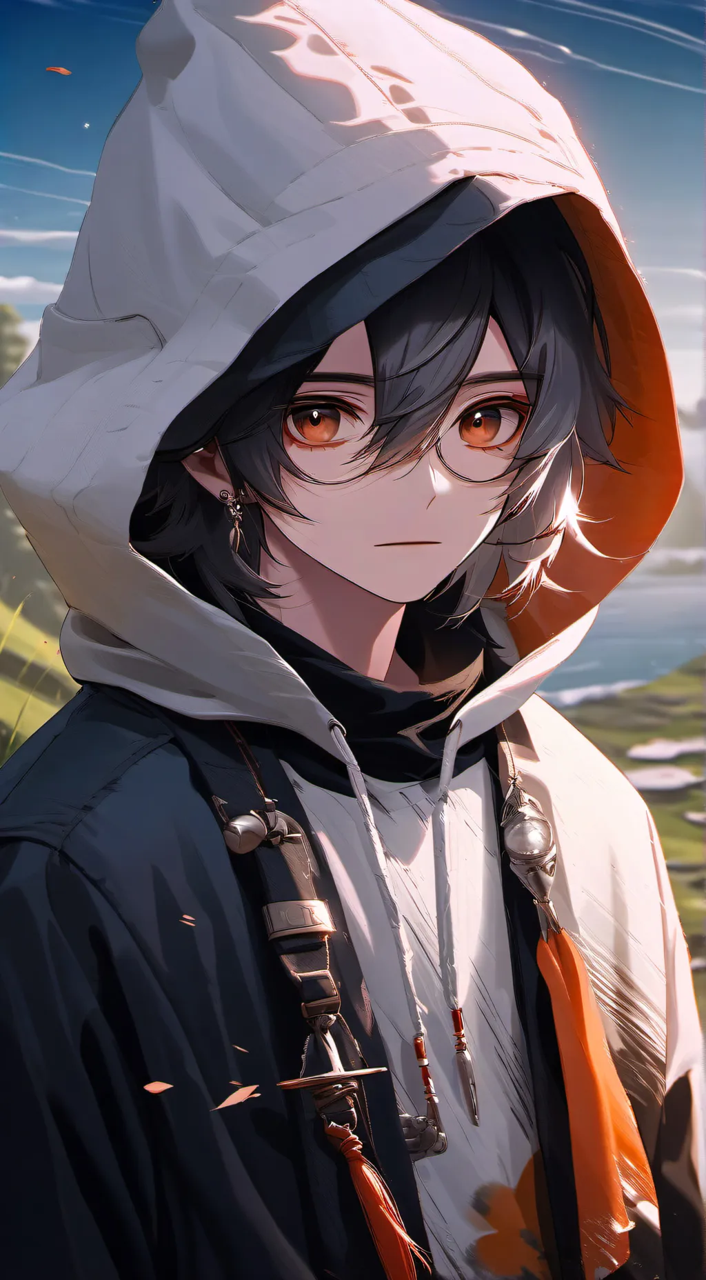 ai character: Classroom fight💀 background