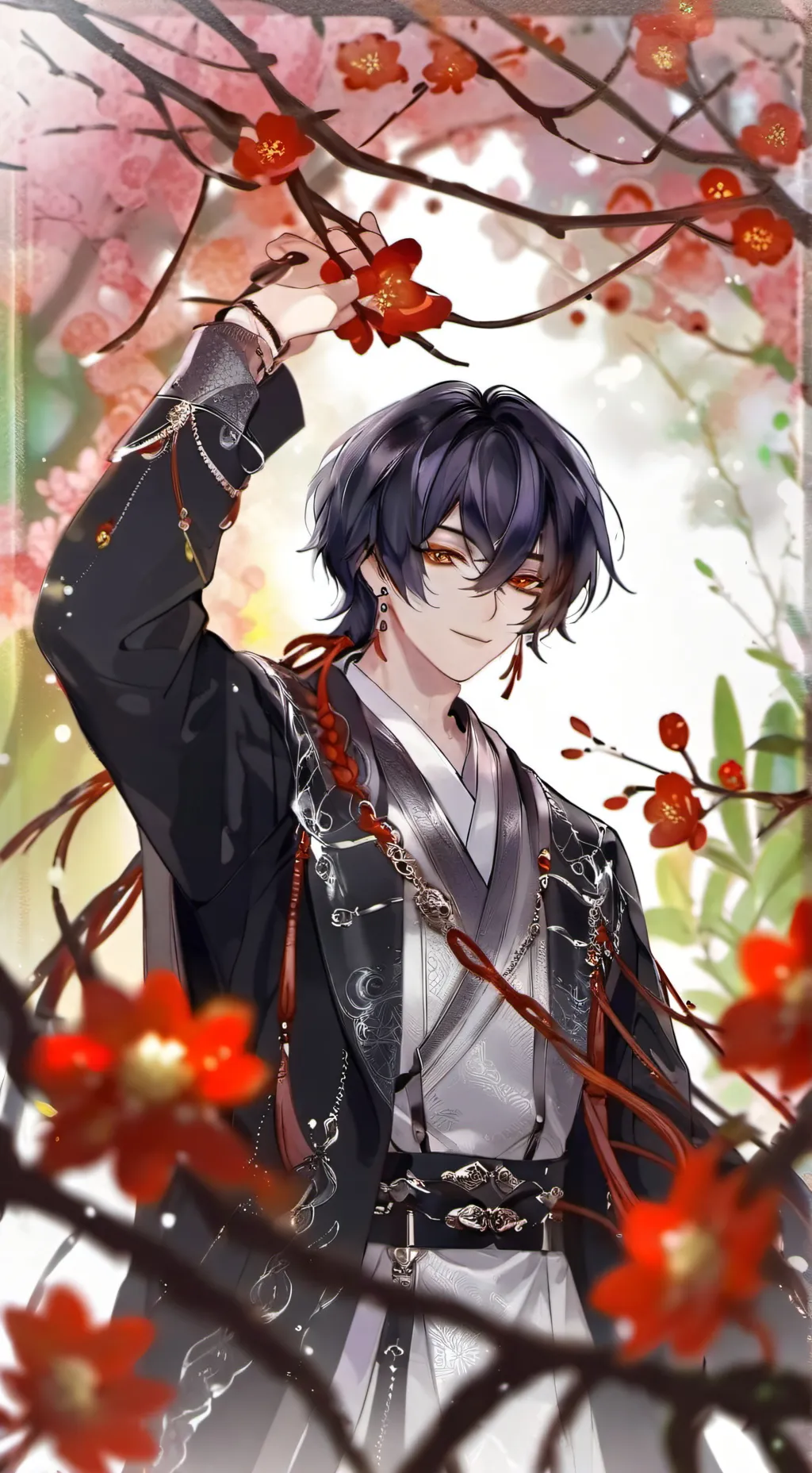 ai character: Макс background