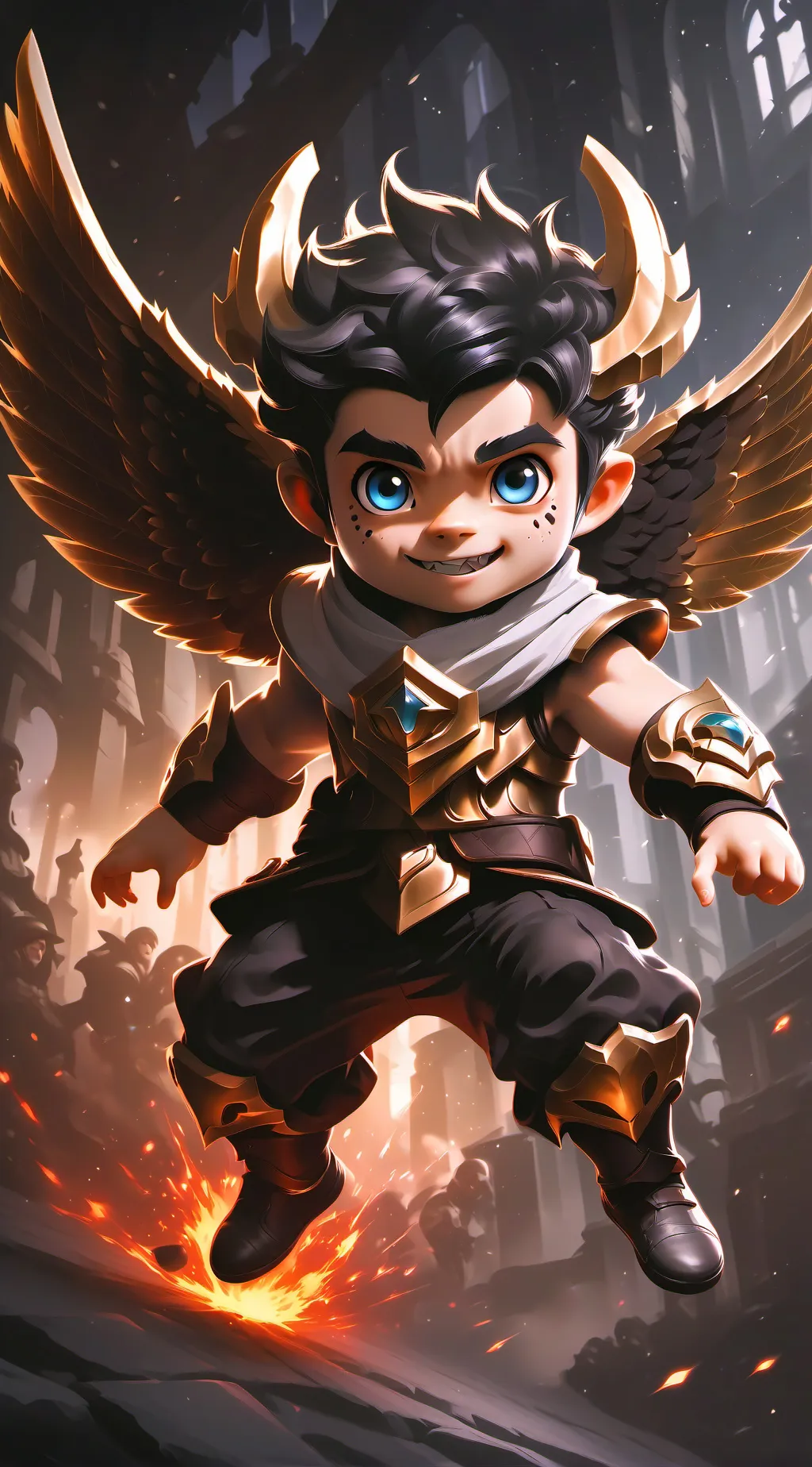 ai character: Malfoy  background