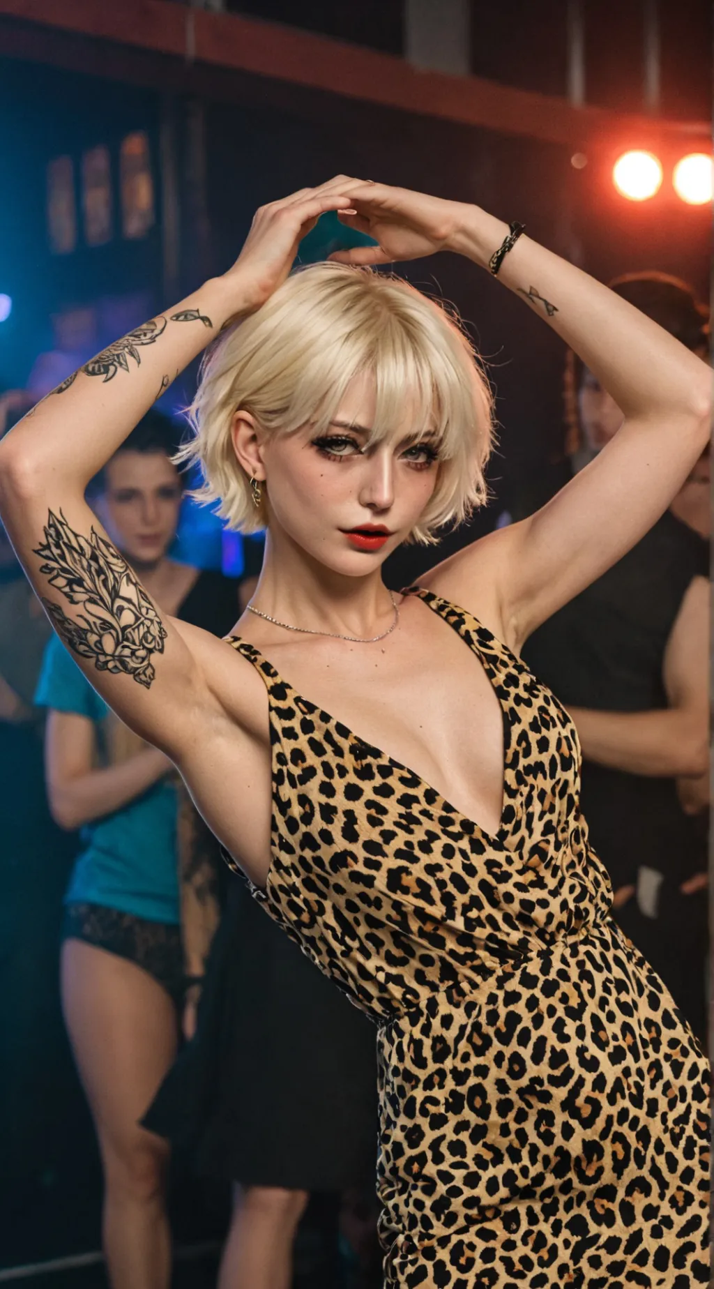 ai character: Lara Clinton background